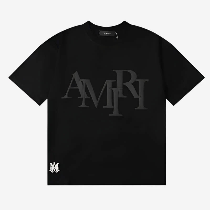 "Staggered Logo" Amir Tee
