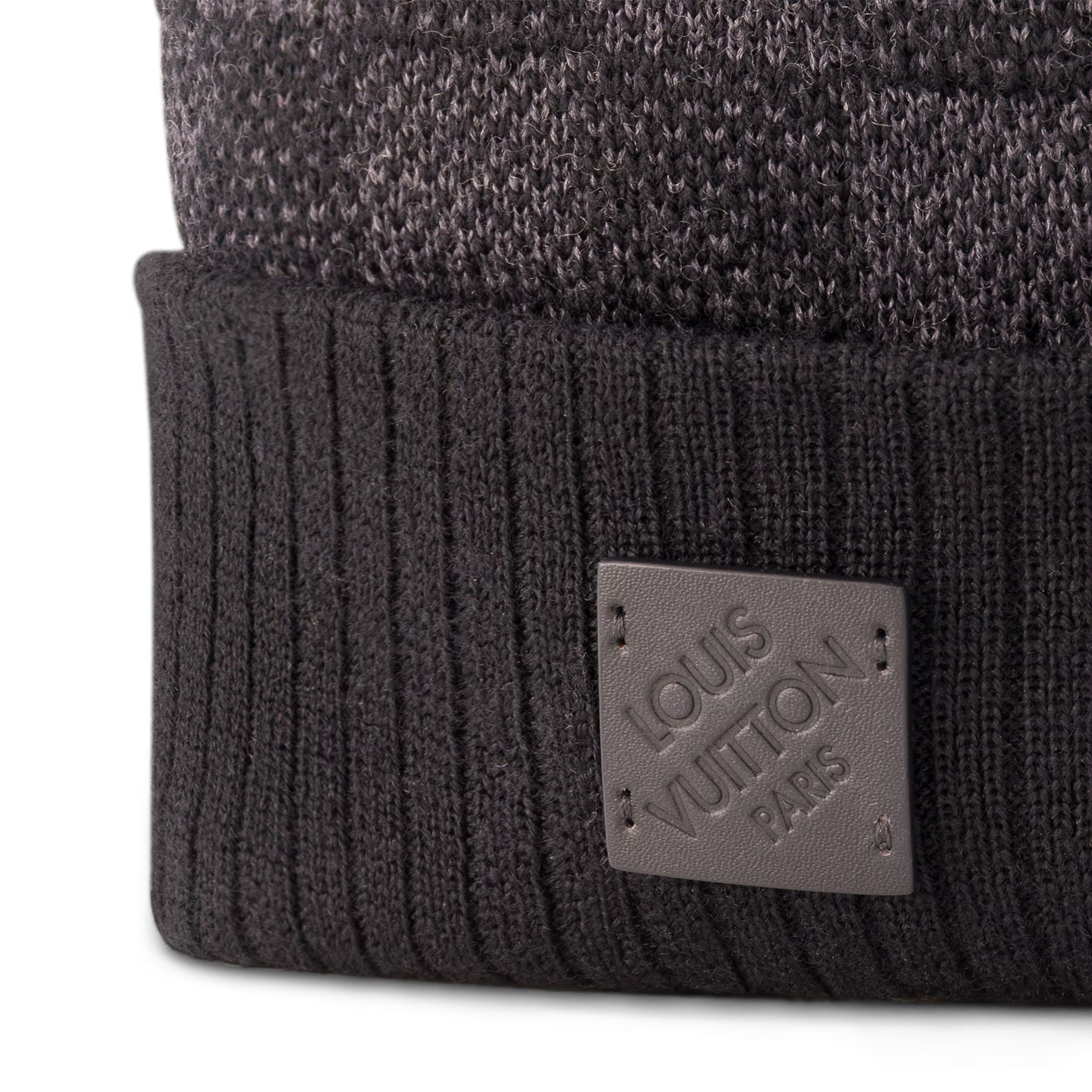 "LV" Beanie Schwarz